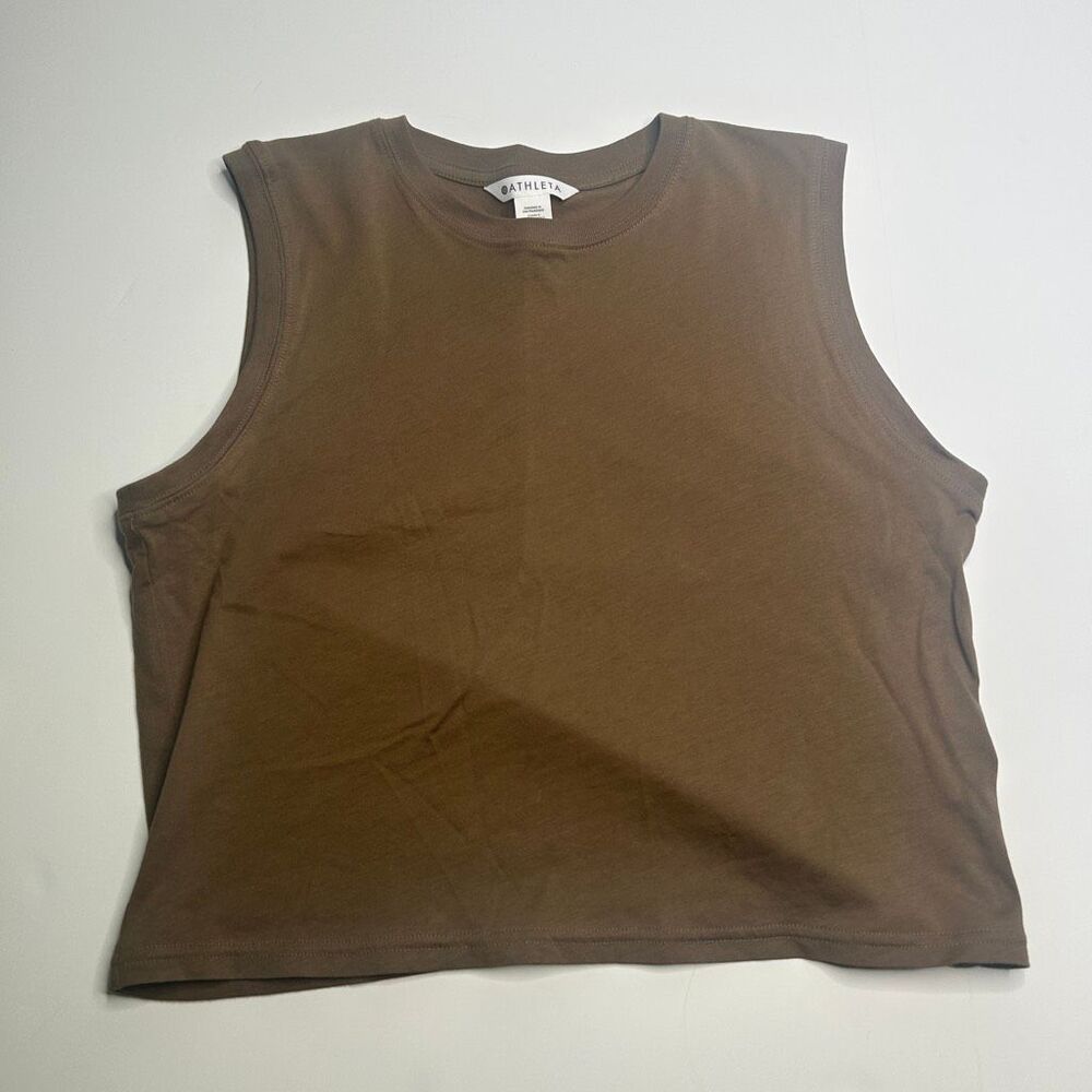 ATHLETA True Cotton Crop Tank Bundle of 4 Tanks - Size Small - Picture 6 of 6